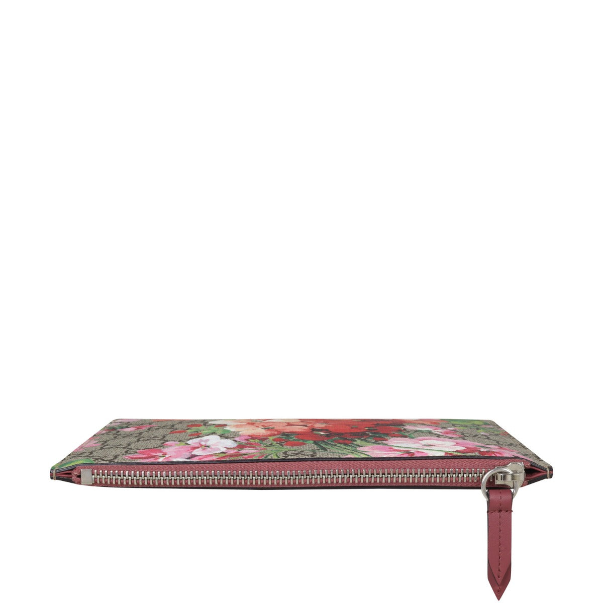 Gucci GG Supreme Blooms Zip Pouch Top