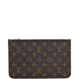 Louis Vuitton Neverfull Pochette Monogram Back