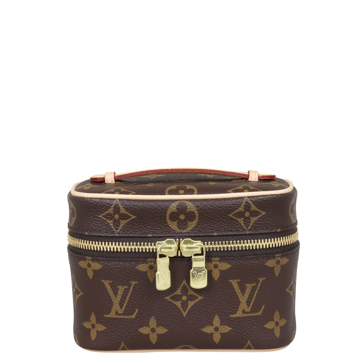 Louis Vuitton Nice Nano Toiletry Pouch Monogram Front