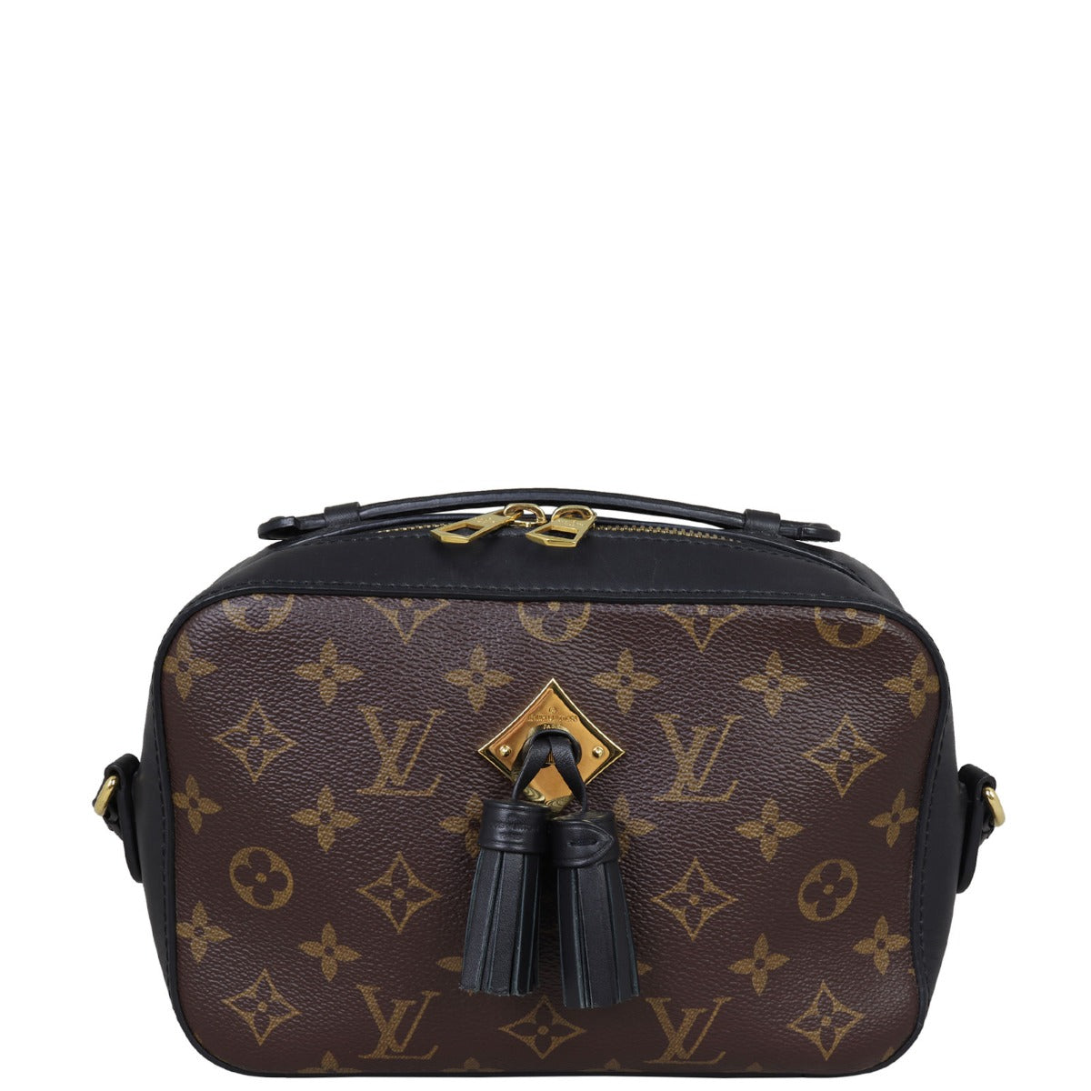 Louis Vuitton Saintonge Monogram Noir Front