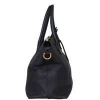 Prada Vitello Daino Zip Tote Side