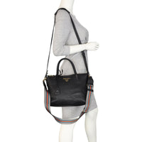 Prada Vitello Daino Zip Tote Mannequin