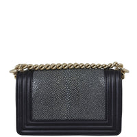 Chanel Boy Small Galuchat Back