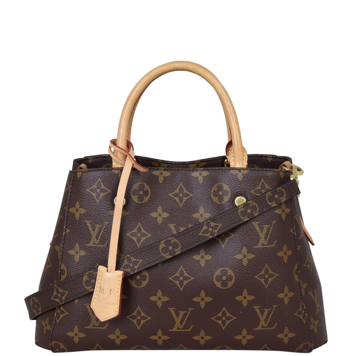 Louis Vuitton Montaigne BB Monogram Front with Strap