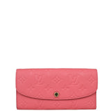Louis Vuitton Emilie Wallet Monogram Empreinte Front