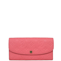 Louis Vuitton Emilie Wallet Monogram Empreinte Front