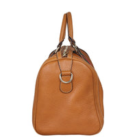 Gucci Vintage Web Boston Bag Medium Side