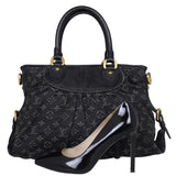 Louis Vuitton Neo Cabby MM Denim Shoe