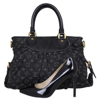 Louis Vuitton Neo Cabby MM Denim Shoe