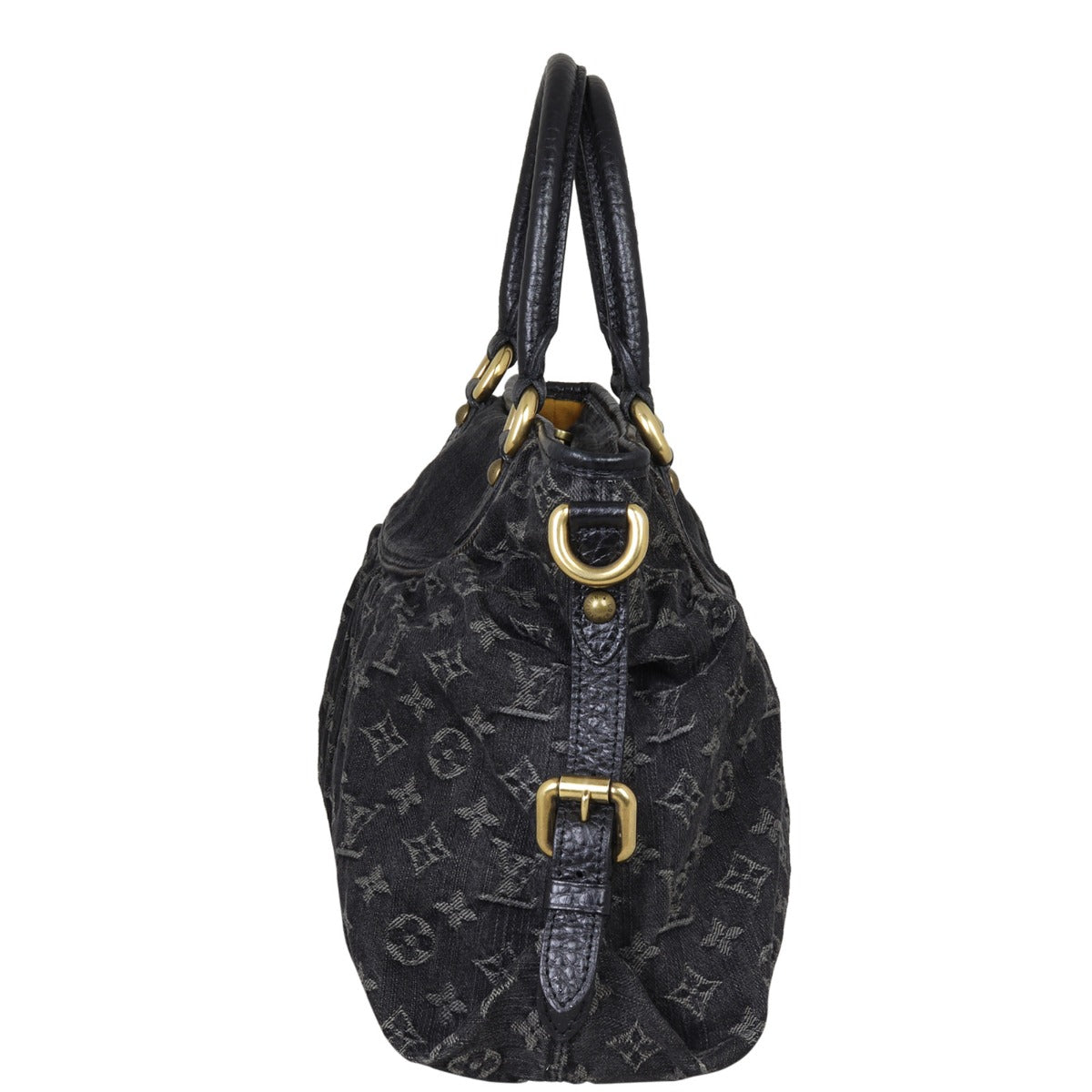 Louis Vuitton Neo Cabby MM Denim Side