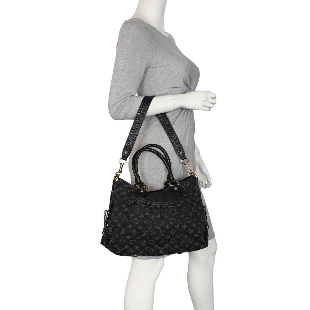 Louis Vuitton Neo Cabby MM Denim Mannequin