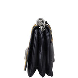 Prada Leopard Pony Hair Chain Flap Bag Side