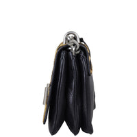 Prada Leopard Pony Hair Chain Flap Bag Side