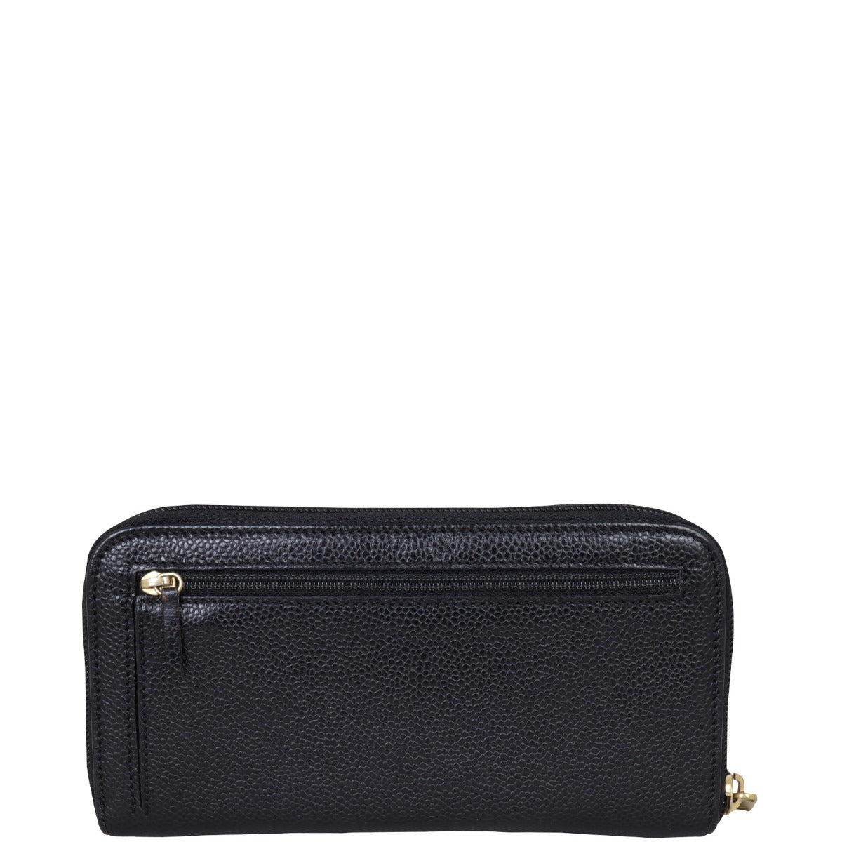 Chanel CC Timeless Zip Around Wallet Back