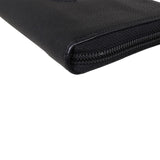 Chanel CC Timeless Zip Around Wallet Corner Closeup