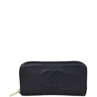 Chanel CC Timeless Zip Around Wallet Front