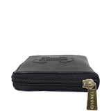 Chanel CC Timeless Zip Around Wallet Side