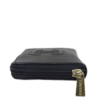Chanel CC Timeless Zip Around Wallet Side