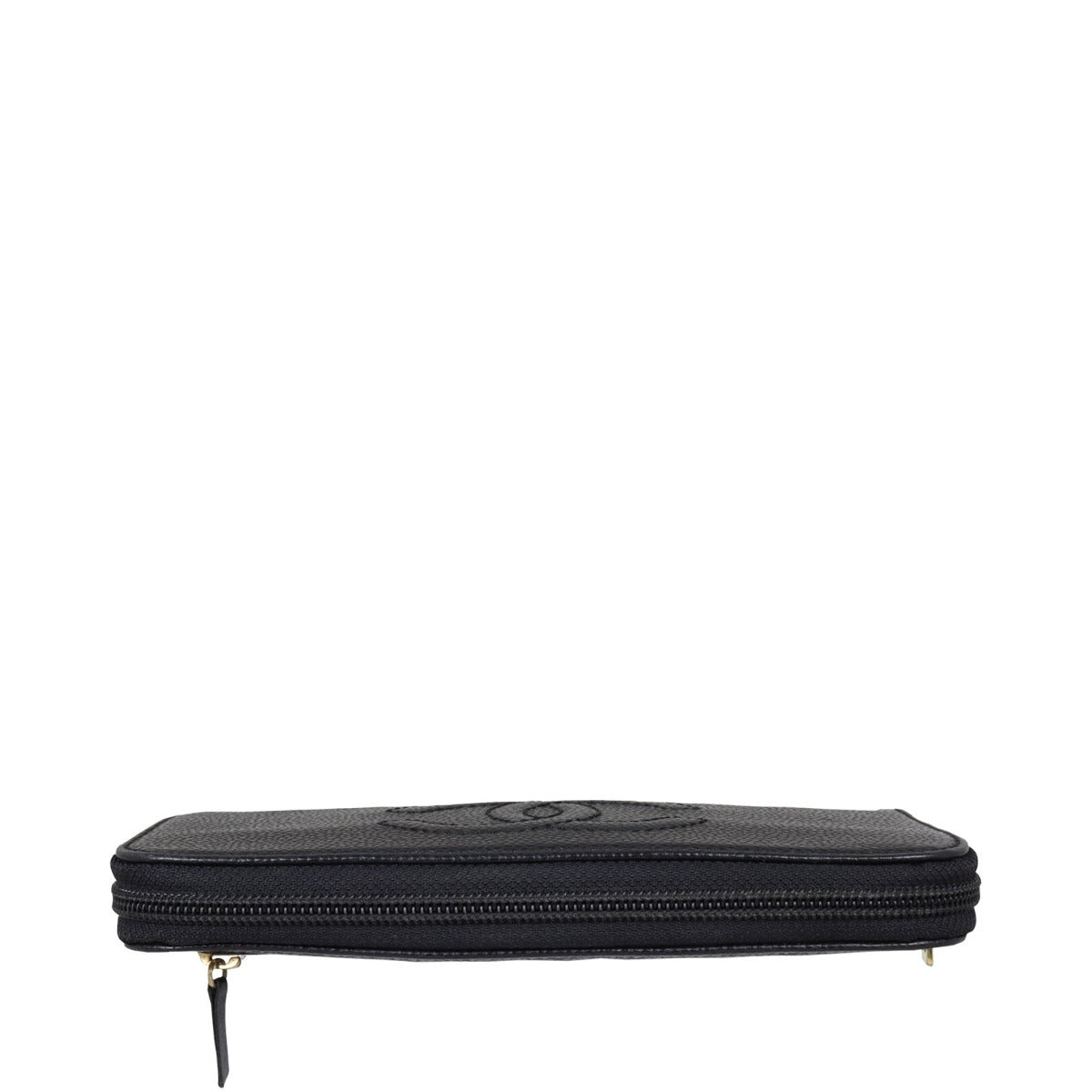 Chanel CC Timeless Zip Around Wallet Top