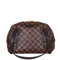 Louis Vuitton Rivington Damier Ebene PM Front with Strap