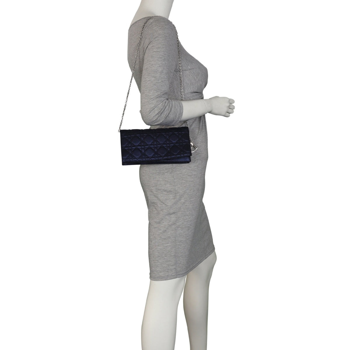 Dior Lady Dior Cannage Pouch Mannequin