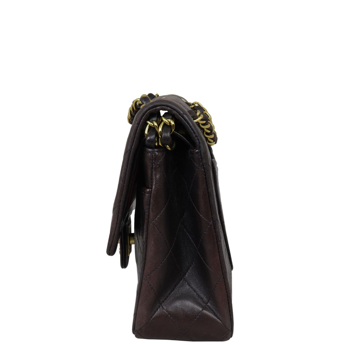 Chanel Classic Double Flap Medium Side