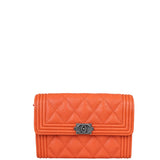 Chanel Boy Compact Wallet Front