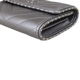 Chanel CC Chevron Cardholder Corner Closeup