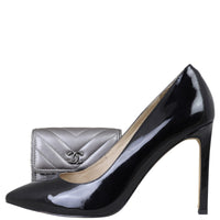 Chanel CC Chevron Cardholder Shoe