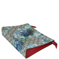Gucci GG Supreme Blooms Zip Cosmetic Pouch Corner Distance