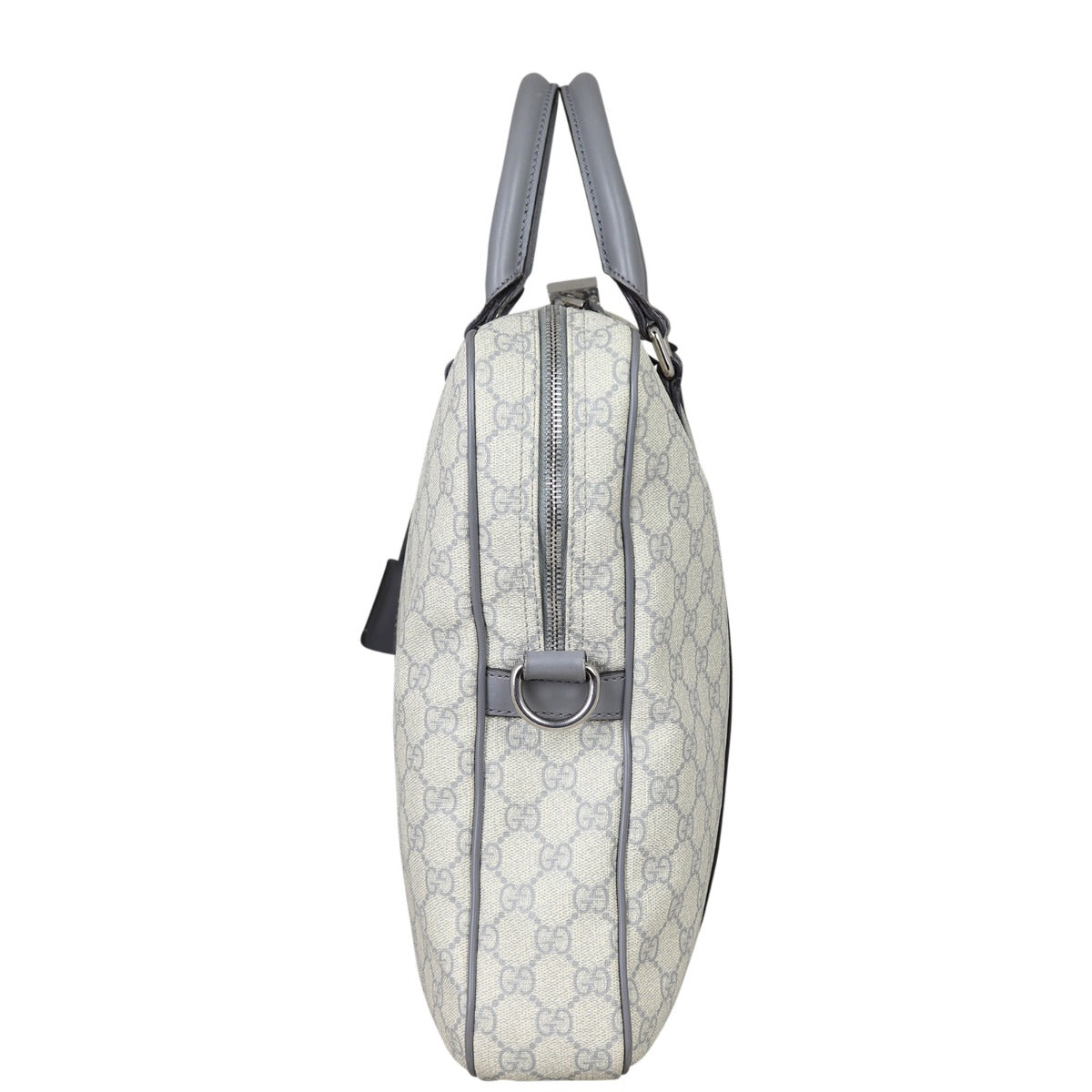 Gucci GG Supreme Briefcase Side