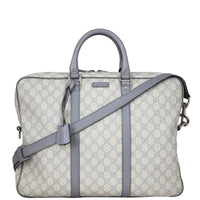 Gucci GG Supreme Briefcase Front with Strap