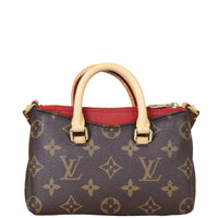 Louis Vuitton Pallas Nano Monogram Back