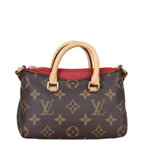 Louis Vuitton Pallas Nano Monogram Front