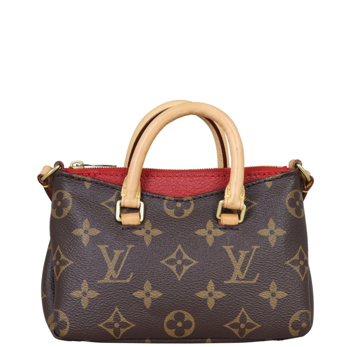 Louis Vuitton Pallas Nano Monogram Front