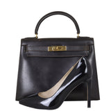 Hermes Kelly 28 Sellier Shoe