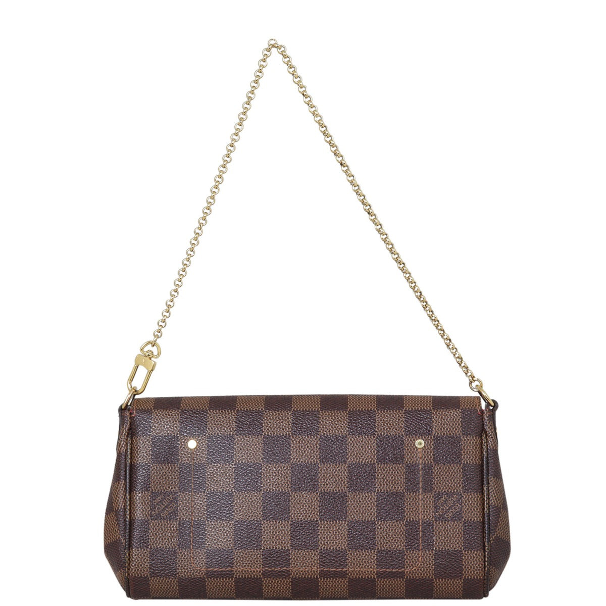 Louis Vuitton Favorite PM Damier Ebene Back