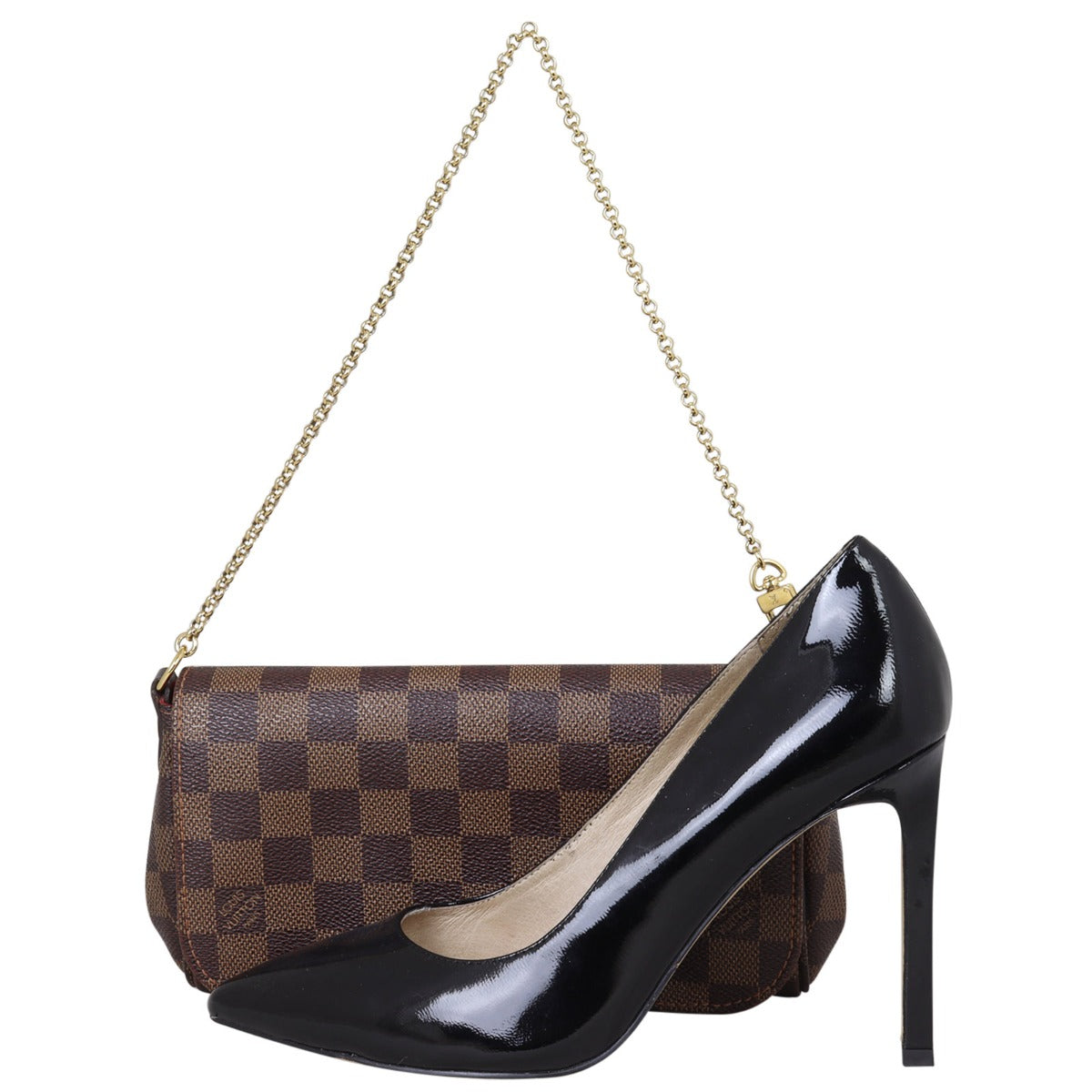 Louis Vuitton Favorite PM Damier Ebene Shoe