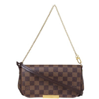Louis Vuitton Favorite PM Damier Ebene Front with Strap