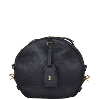 Louis Vuitton Boite Chapeau Souple MM Monogram Empreinte Front