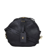 Louis Vuitton Boite Chapeau Souple MM Monogram Empreinte Front with Strap