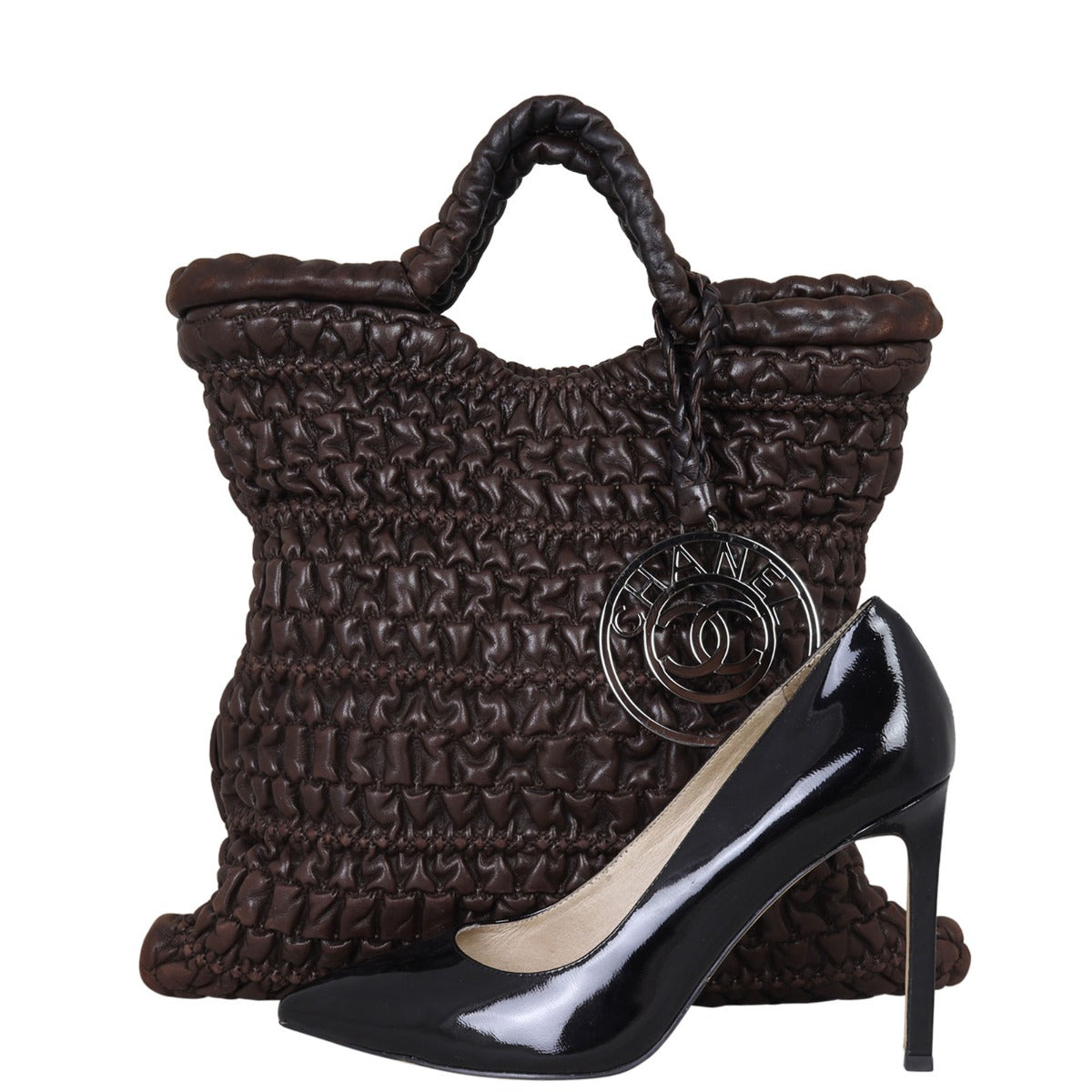 Chanel Hidden Chain Tote Bag Shoe