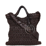 Chanel Hidden Chain Tote Front With Back