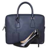 Prada Saffiano Zip Briefcase Bag Shoe