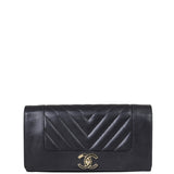 Chanel Mademoiselle Flap Wallet Front