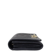 Chanel Mademoiselle Flap Wallet Side
