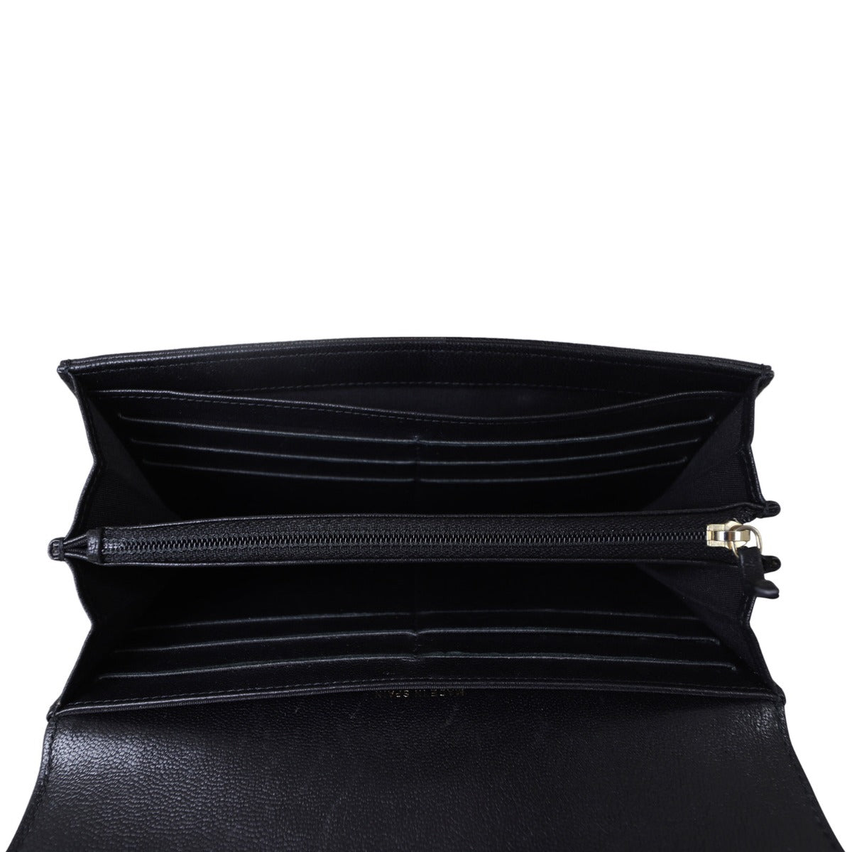 Chanel Mademoiselle Flap Wallet Interior