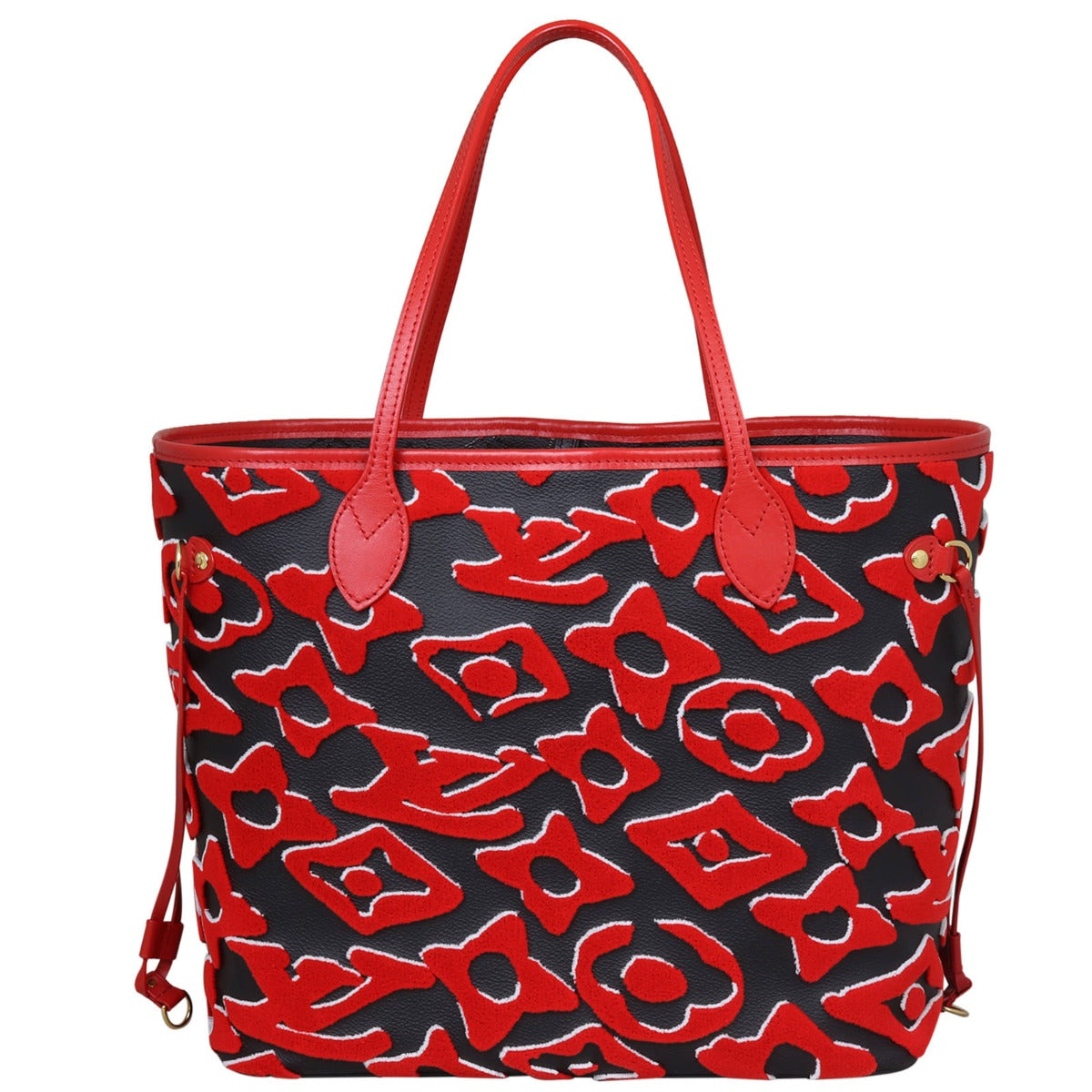 Louis Vuitton LVxUF Neverfull MM Tufted Canvas Front