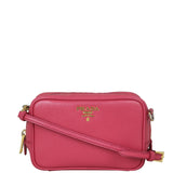 Prada Saffiano Camera Bag Mini Front