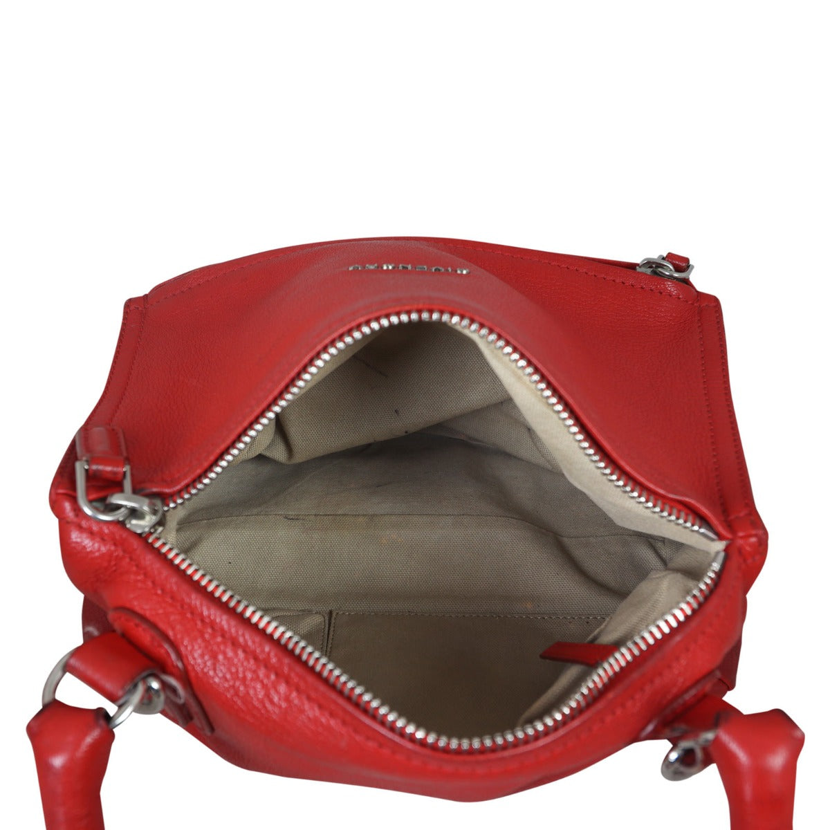 Prada Saffiano Camera Bag Mini Interior